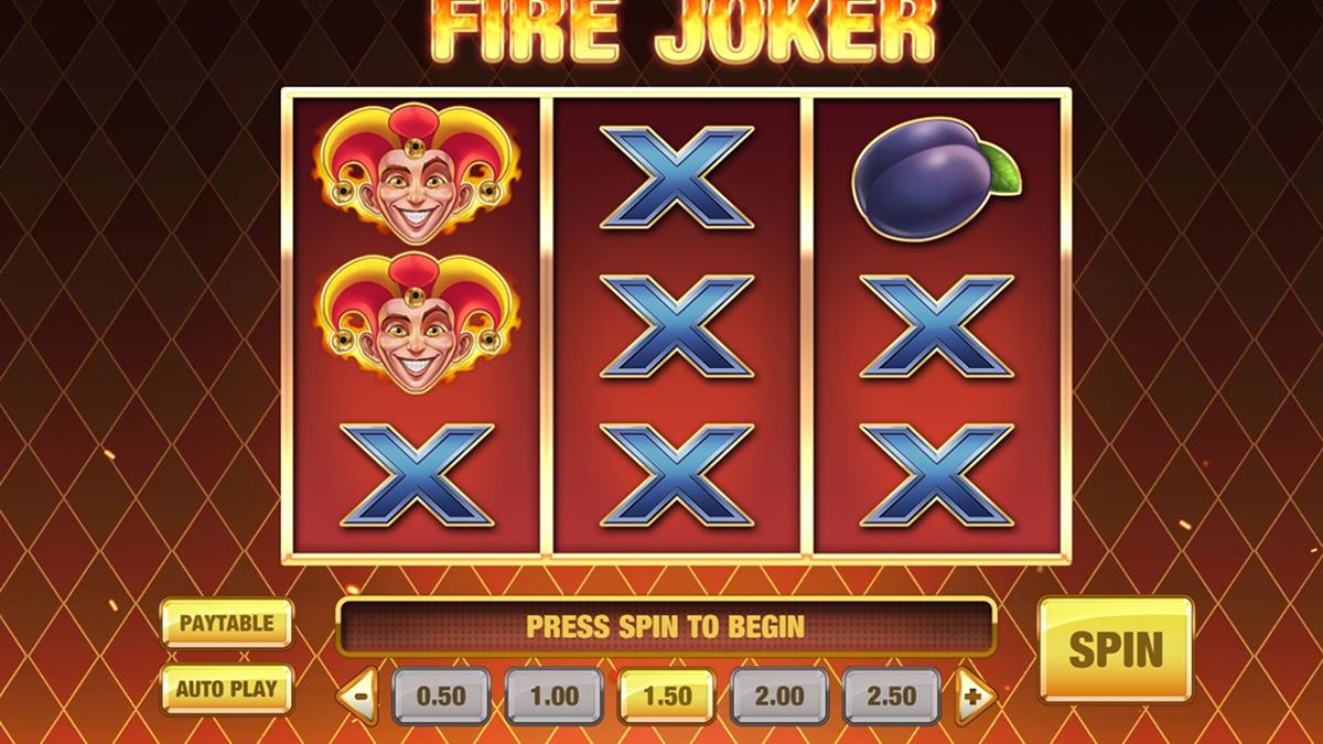 Schermata Base di Fire Joker 1