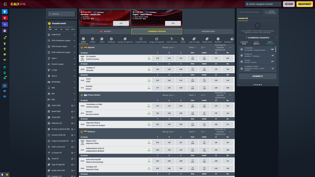 AllySpin Casino Sports-Betting