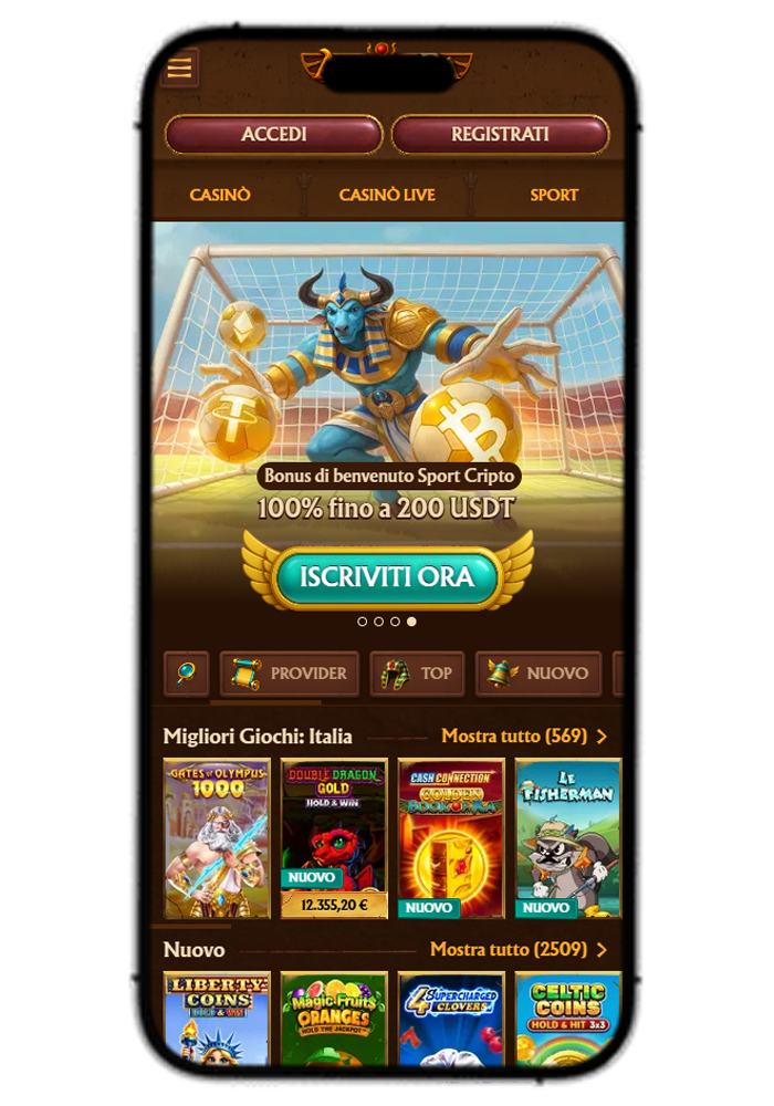 AmunRa Casino IT Mobile