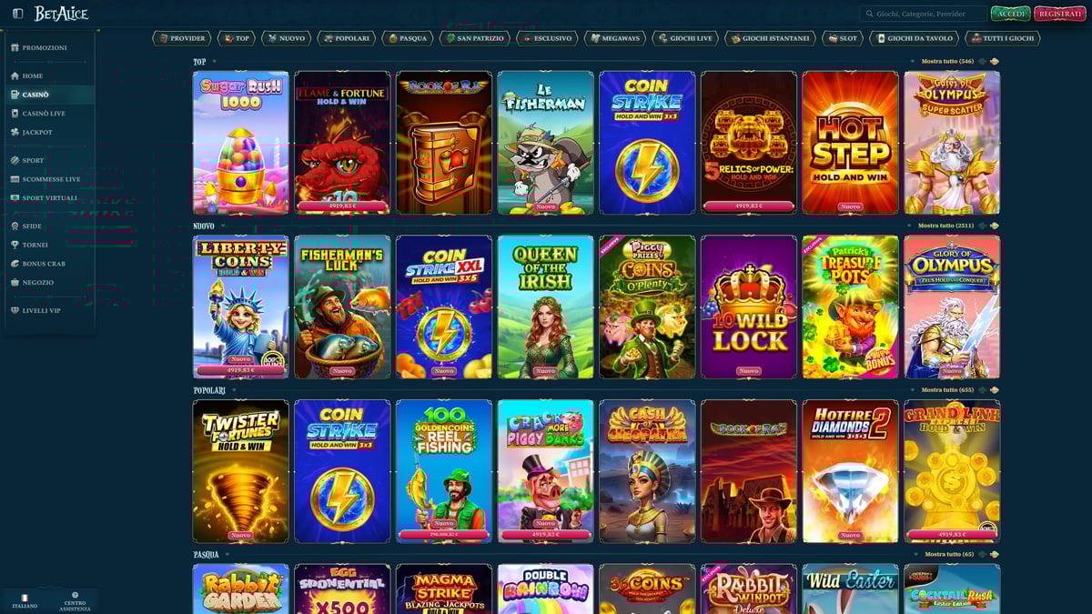 BetAlice Casino Slot