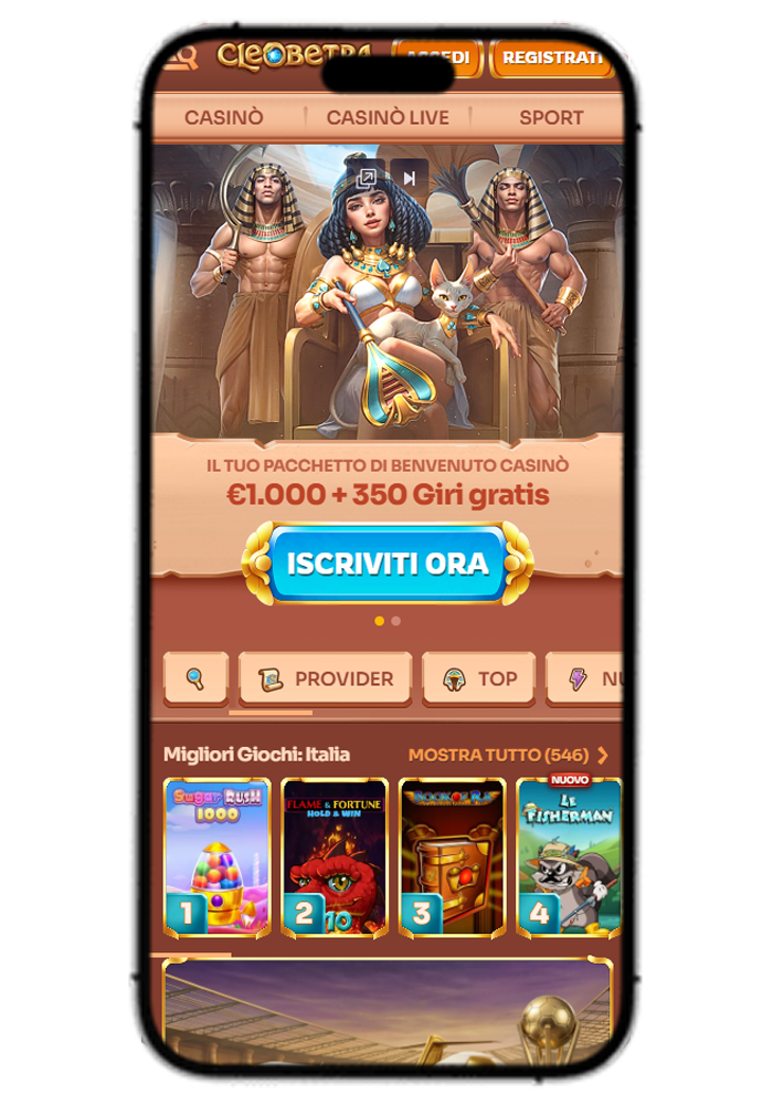 Cleobetra Casino IT Mobile