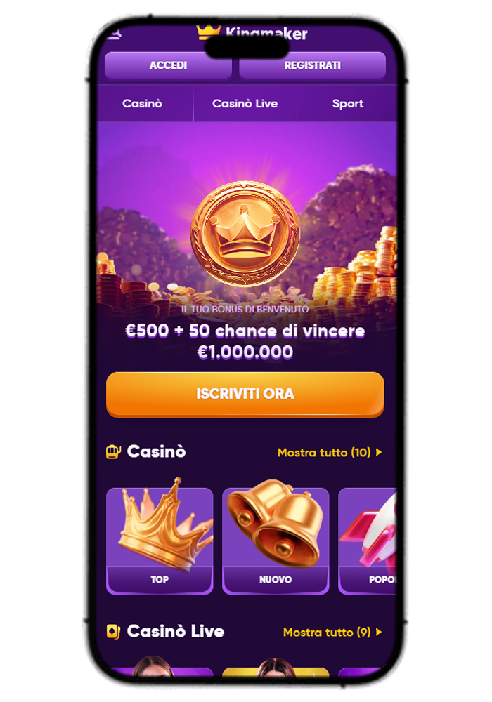 Kingmaker Casino IT Mobile