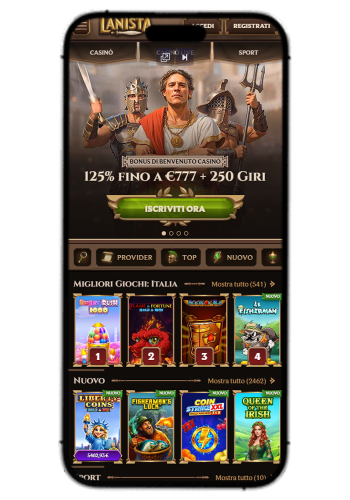 Lanista Casino IT Mobile