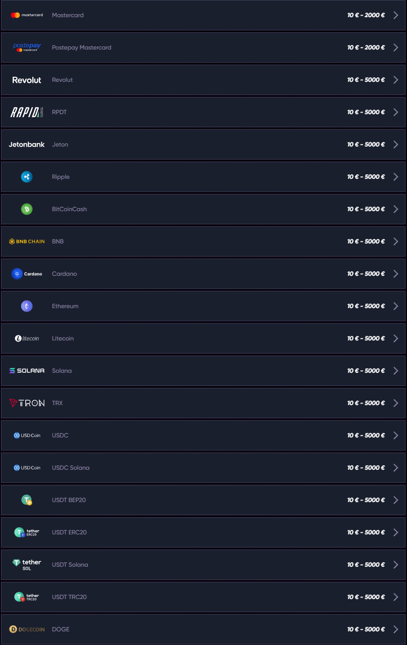 QuickWin Casino IT Paymants