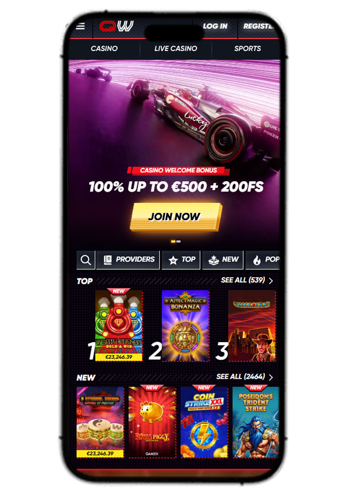 QuickWin Casino Mobile