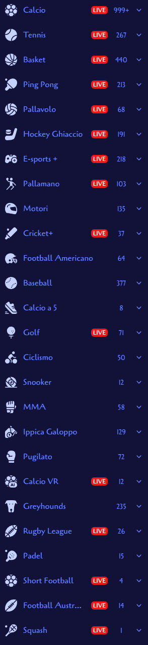 Spinight Casino Sports