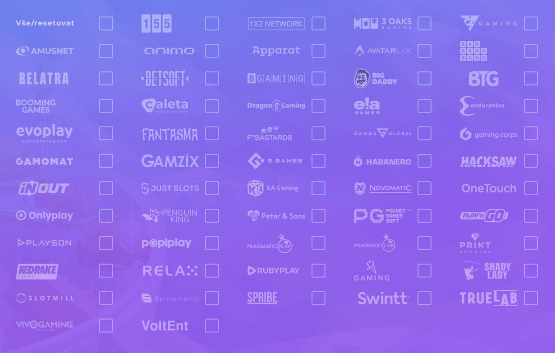 Fornitori Tsars Casino