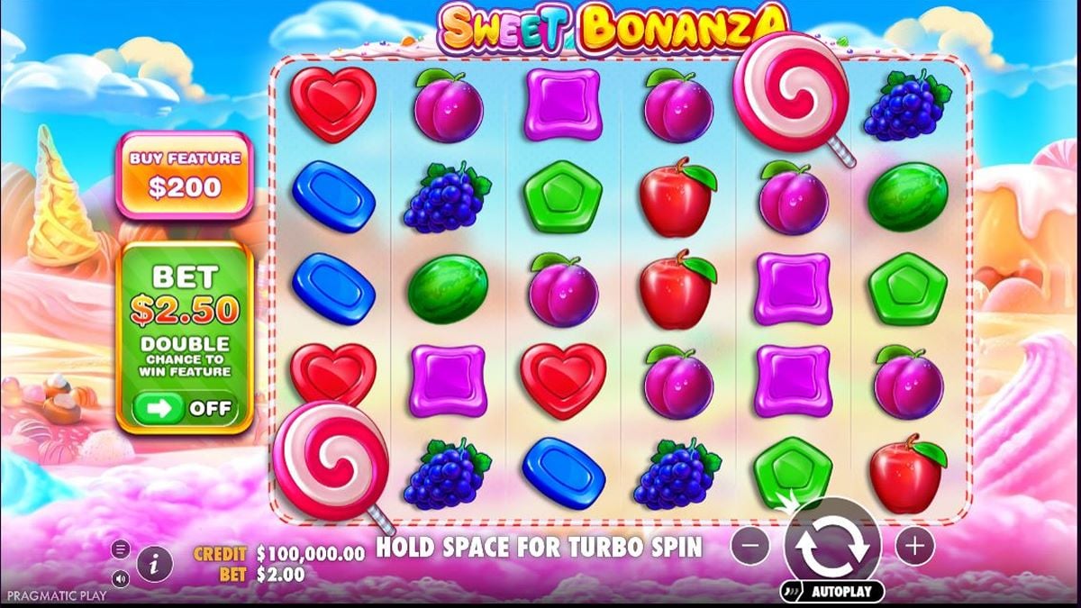 schermata principale sweet bonanza 1