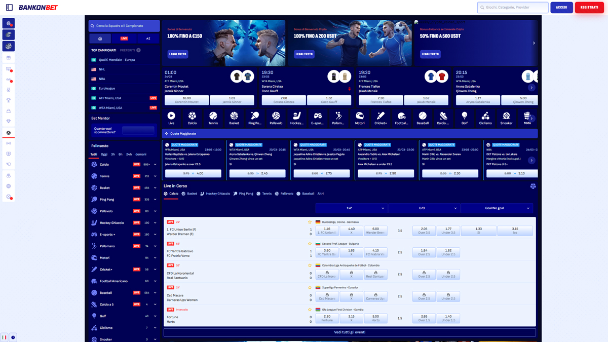 Bankonbet CasinoSports-Betting