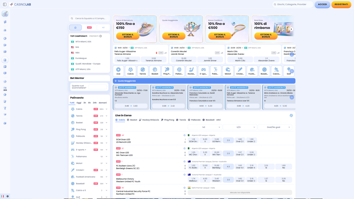 CasinoLab Casino Sports-Betting