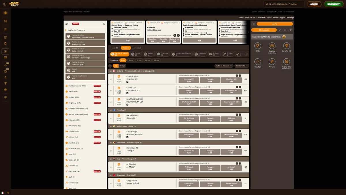 FatPirate Casino Sports-Betting