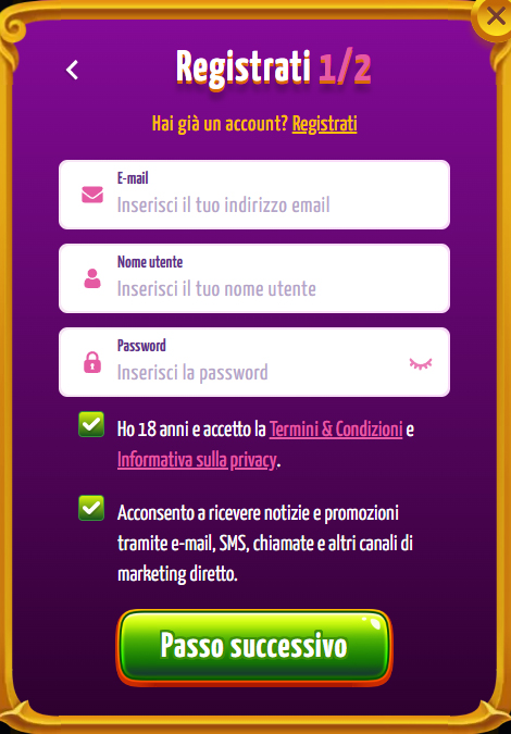 Joker8 Casino IT Register