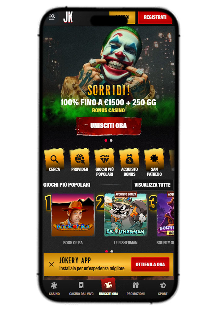 Jokery Casino Mobile