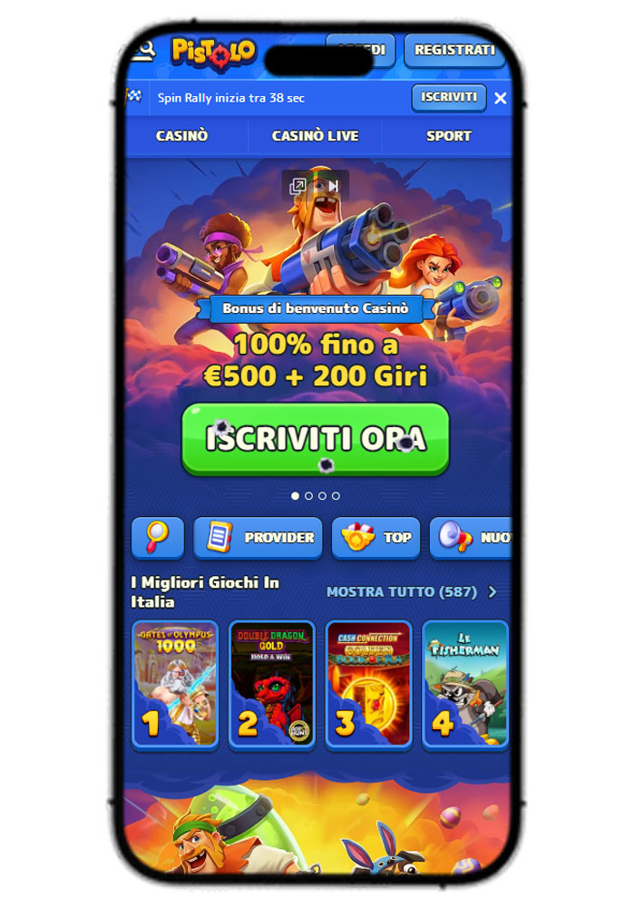 Pistolo Casino Mobile