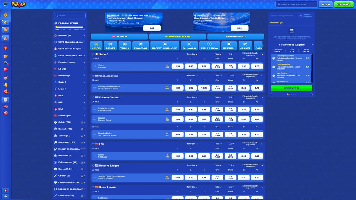 Pistolo Casino Sports-Betting