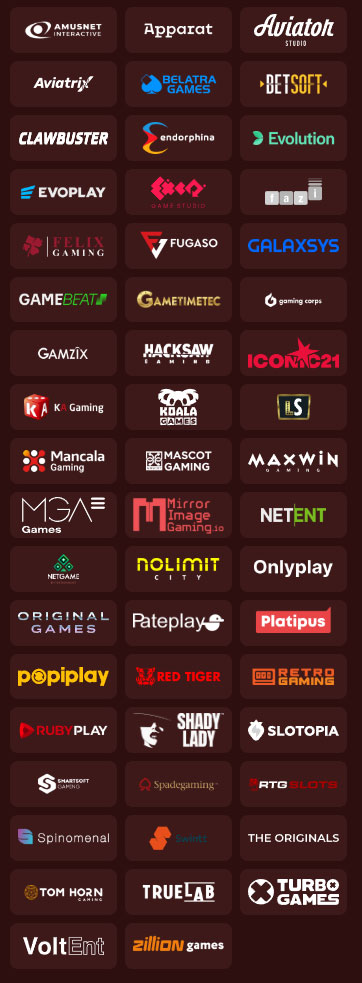 Roman Casino Providers