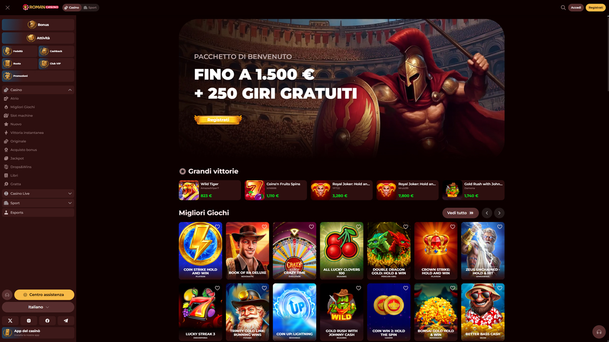 Roman Casino Slots