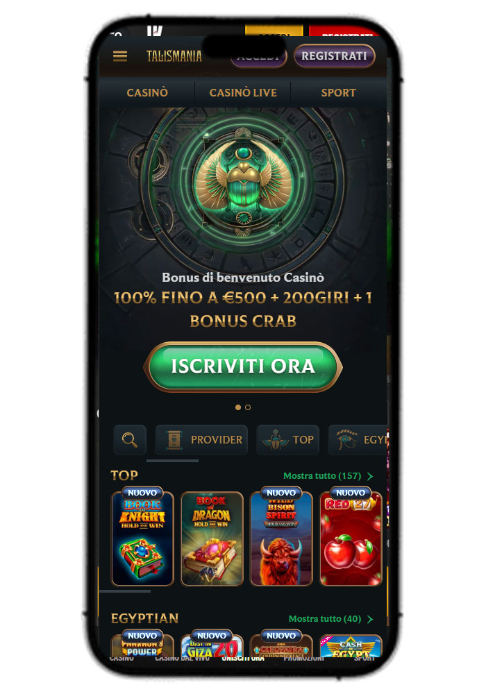 Talismania Casino Mobile