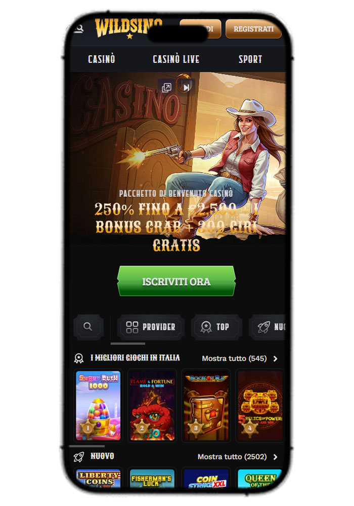 Wildsino Casino Mobile