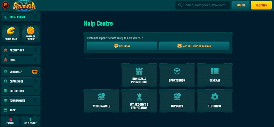 Centro assistenza Spinanga Casino