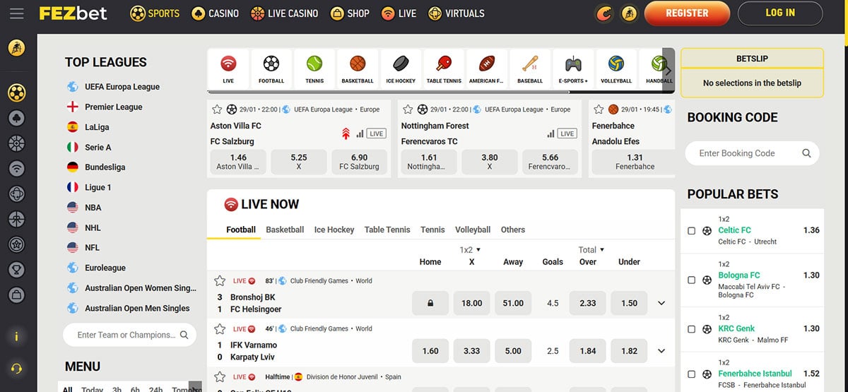 FezBet scommesse sportive