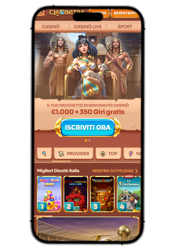 Cleobetra Casino IT Mobile