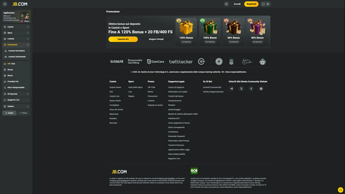 JB Casino Promotions
