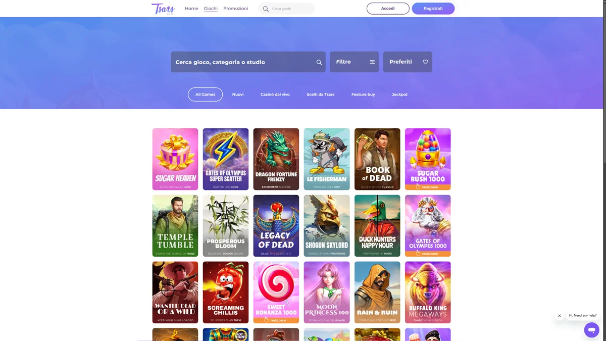 Tsars Casino IT Slots