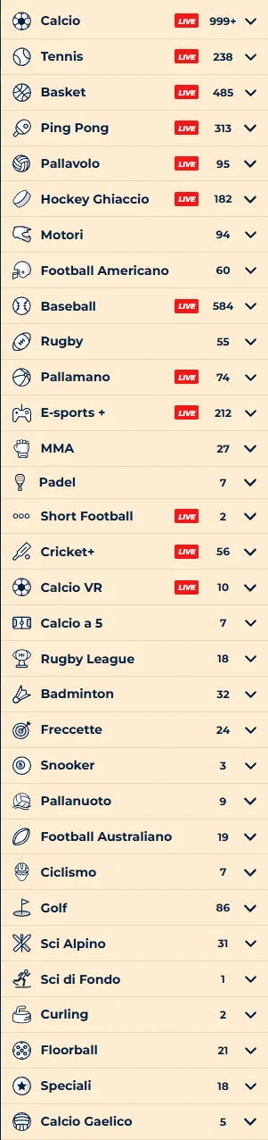 Wazamba Casino Sports