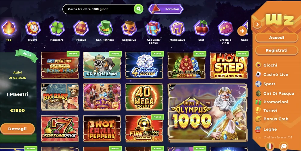 Wazamba-Slots