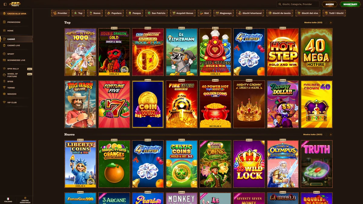 FatPirate Casino Slots