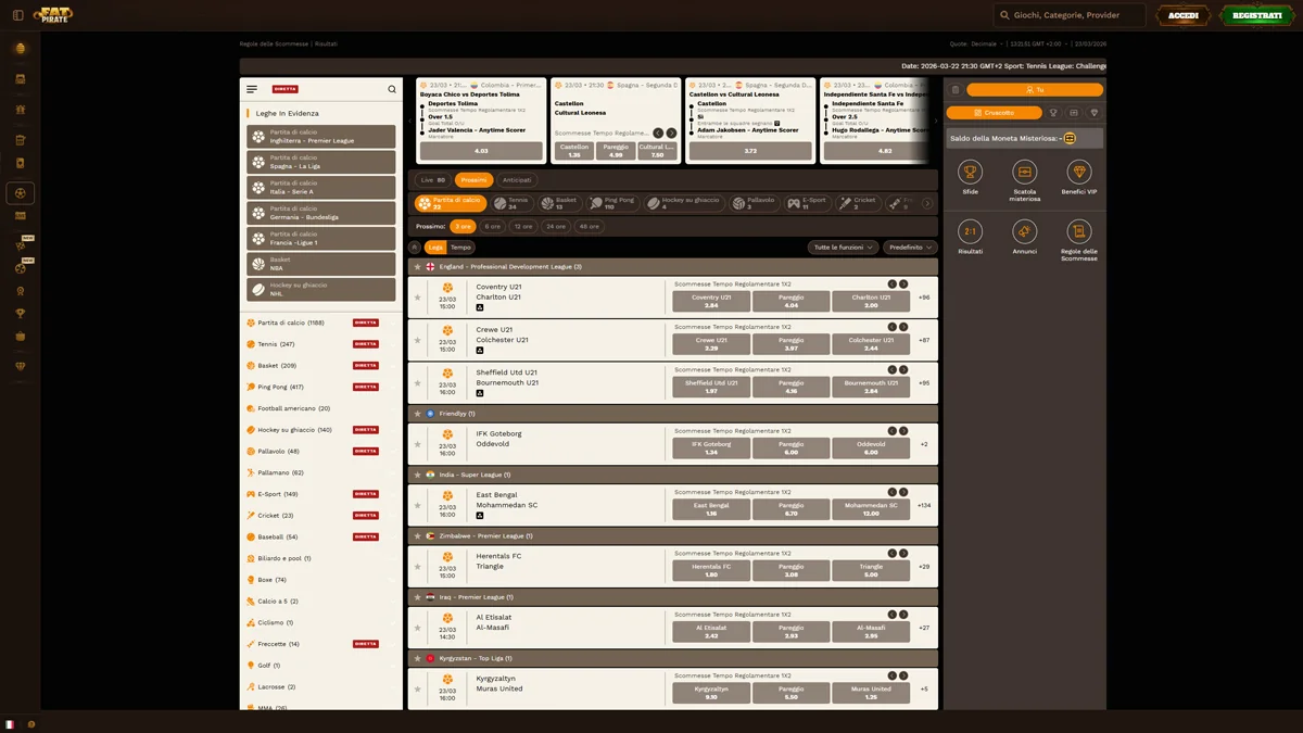 FatPirate Casino Sports-Betting