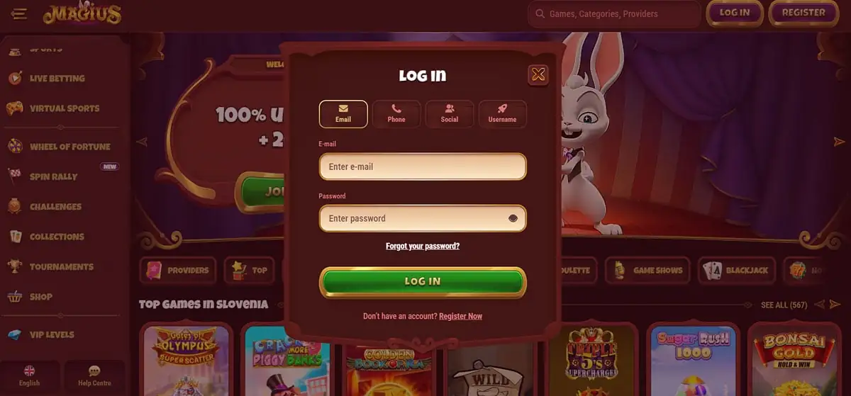 Magius-Casino-Log-In
