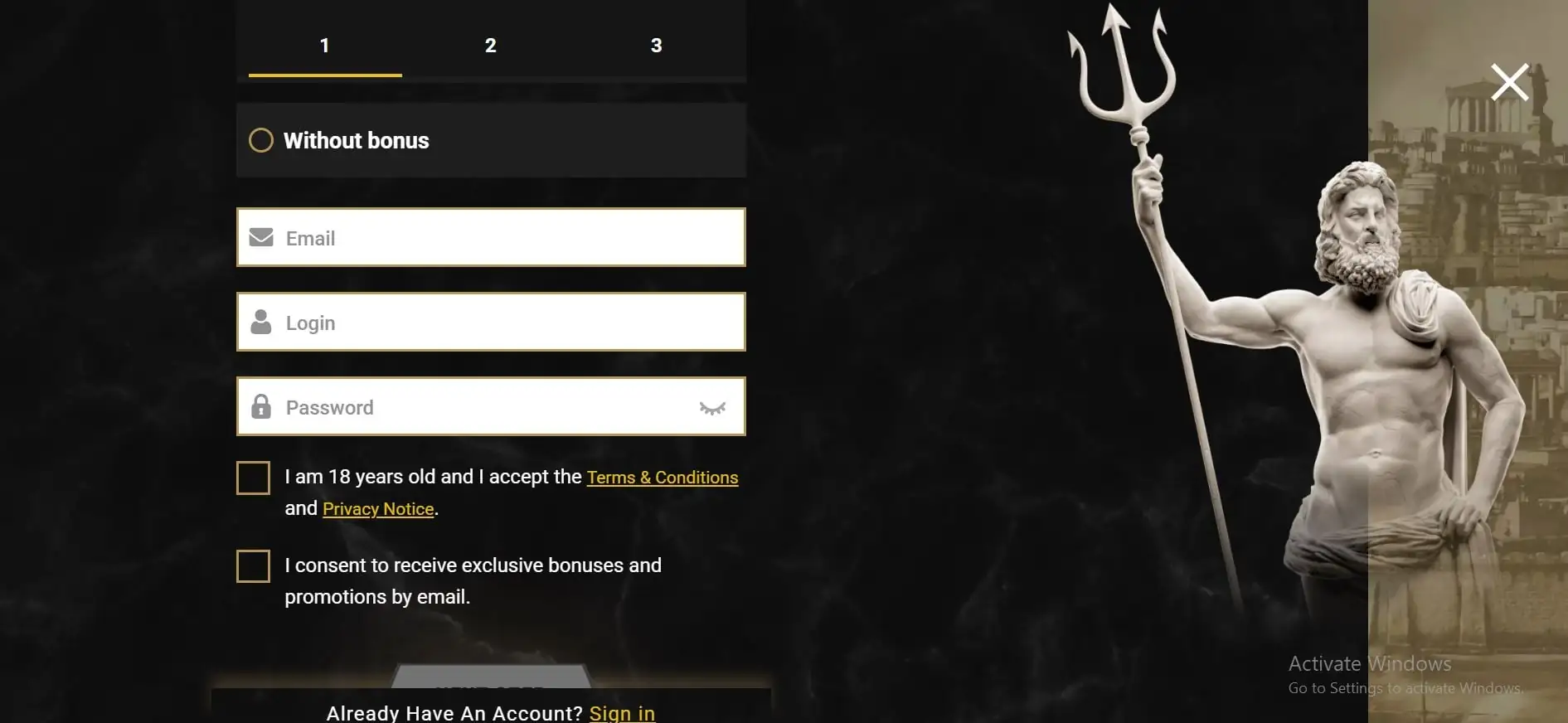 casinoly-casino-registration