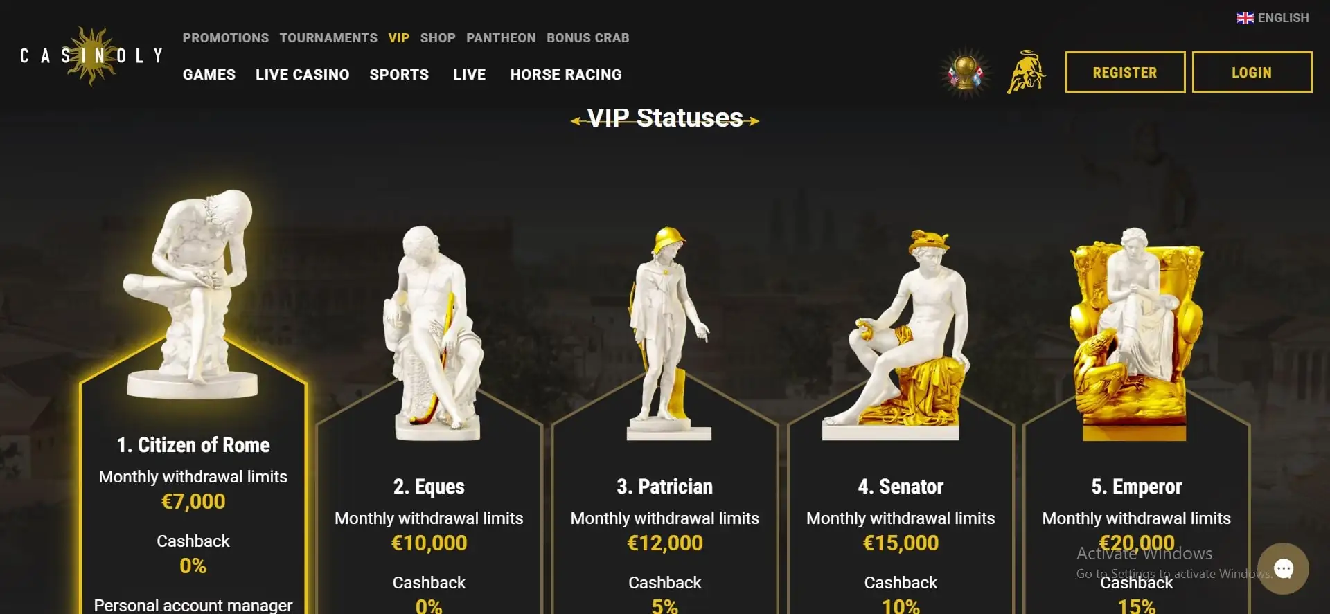 casinoly-casino-vip-program